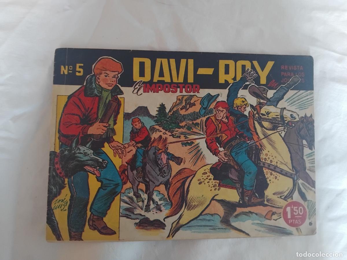 Tebeos: DAVI-ROY N&ordm; 5. EL IMPOSTOR. EDITORIAL CREO 1959 - Foto 1