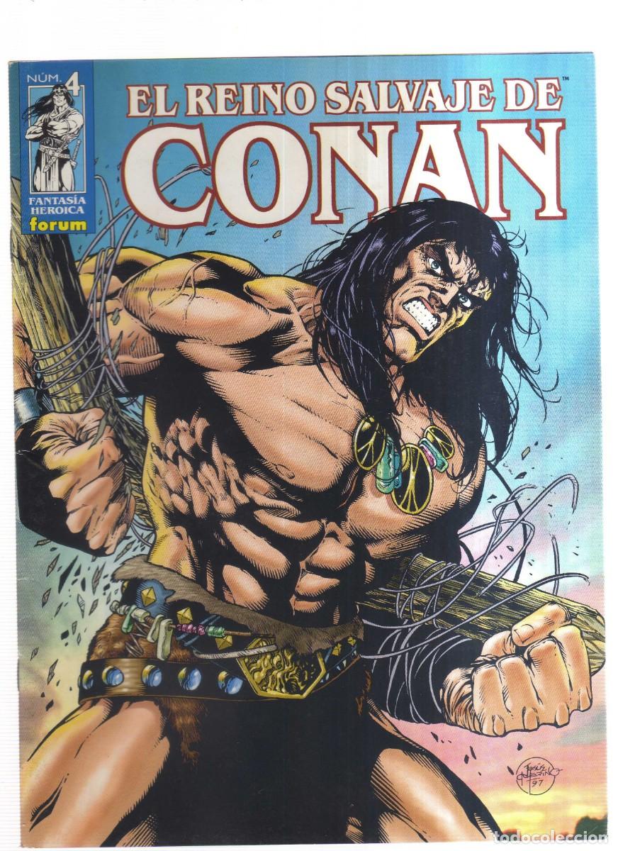 Tebeos: CONAN EL REINO SALVAJE N,4 FORUM - Foto 1