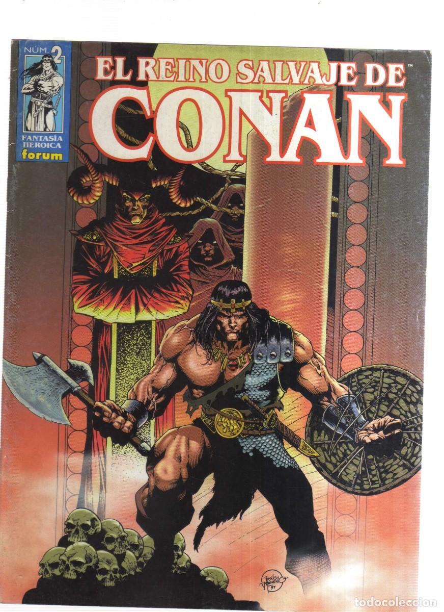 Tebeos: CONAN EL REINO SALVAJE N,2 FORUM - Foto 1