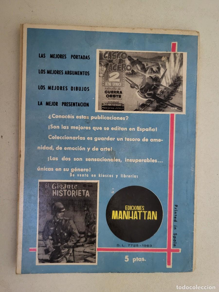 Tebeos: Casco de acero, N.&ordm; 1, Ediciones Manhattan. - Foto 2