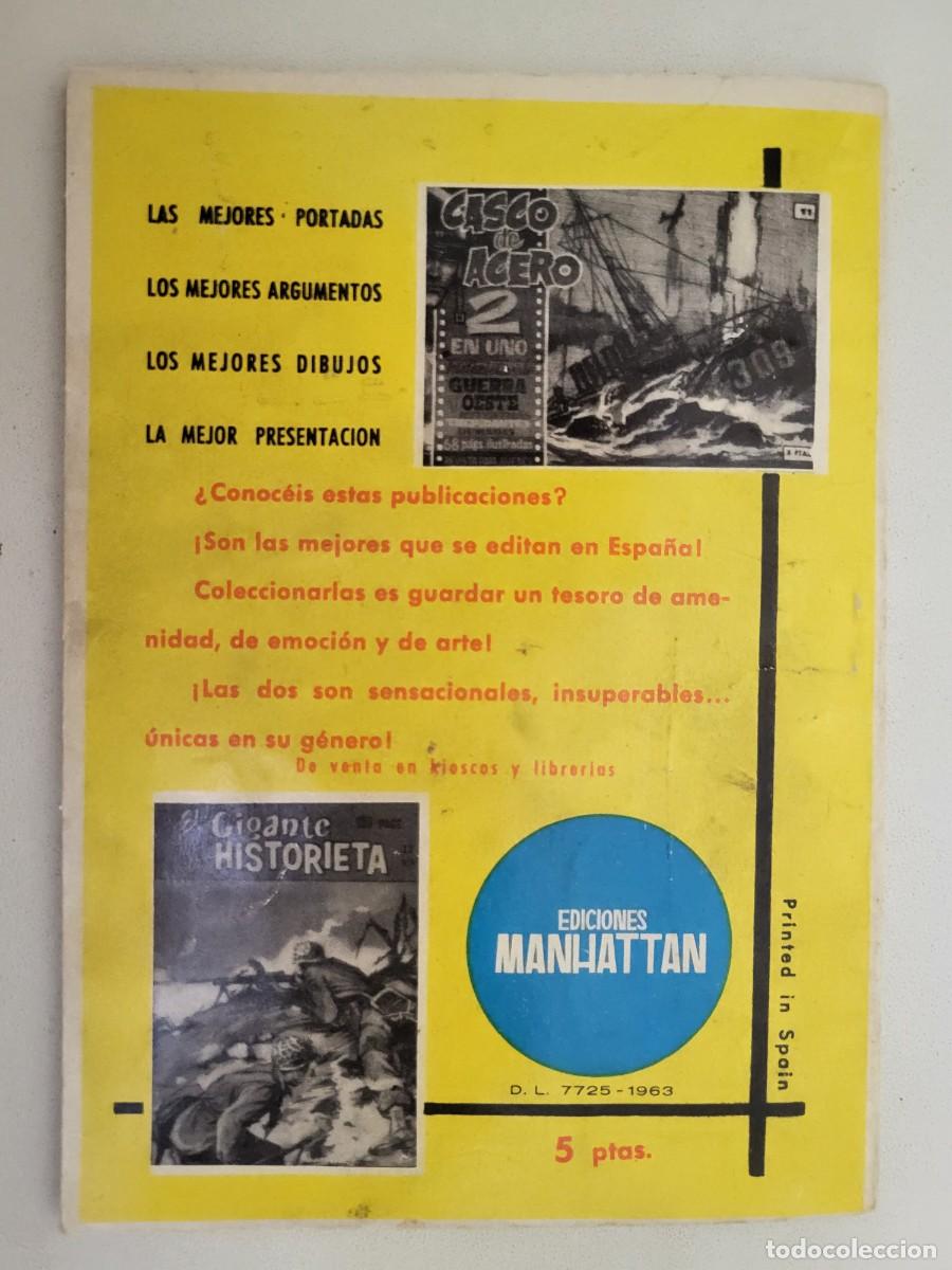 Tebeos: Casco de acero, N.&ordm; 2, Ediciones Manhattan. - Foto 2