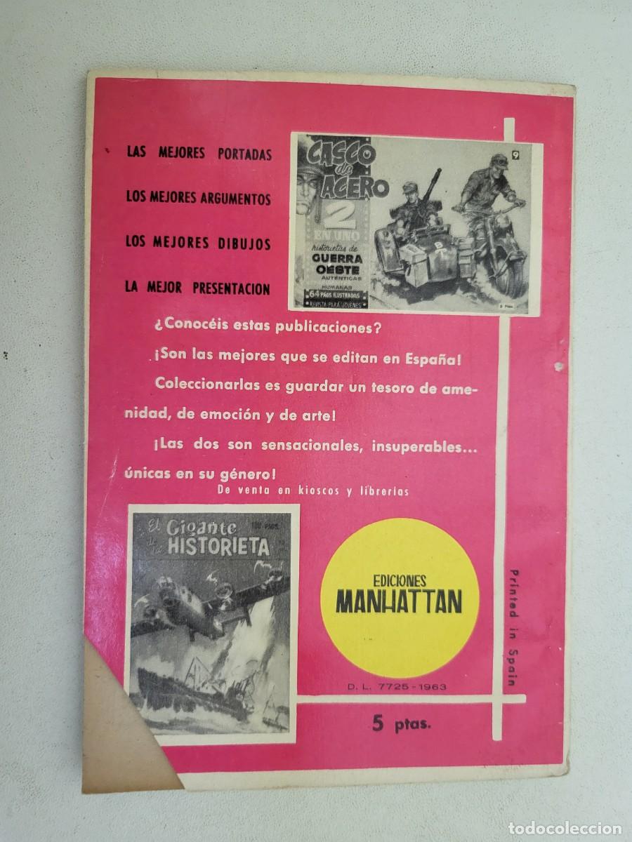 Tebeos: Casco de acero, N.&ordm; 3, Ediciones Manhattan. - Foto 2