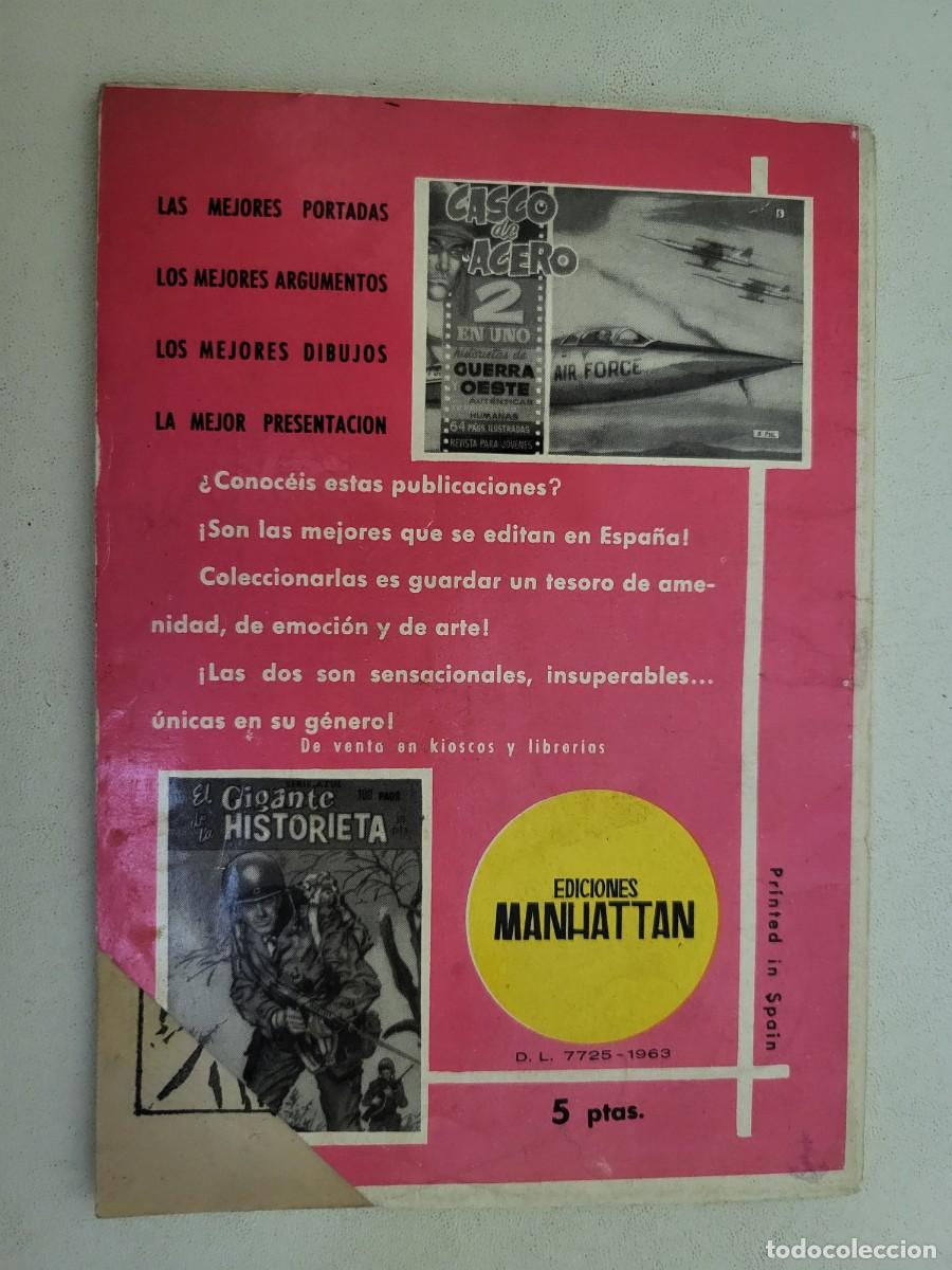 Tebeos: Casco de acero, N.&ordm; 4, Ediciones Manhattan. - Foto 2