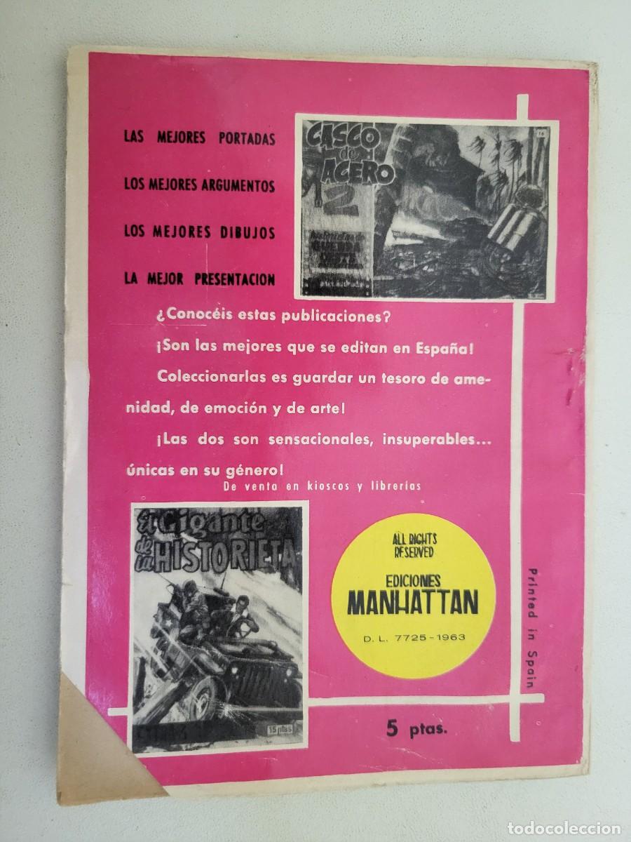 Tebeos: Casco de acero, N.&ordm; 5, Ediciones Manhattan. - Foto 2
