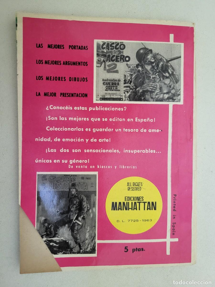 Tebeos: Casco de acero, N.&ordm; 6, Ediciones Manhattan. - Foto 2