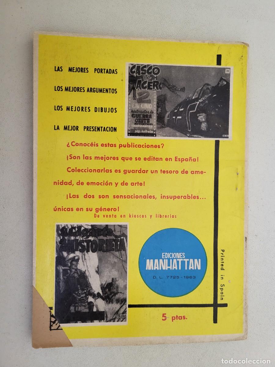 Tebeos: Casco de acero, N.&ordm; 7, Ediciones Manhattan. - Foto 2
