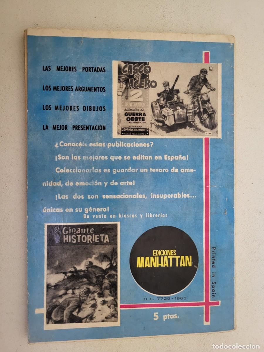 Tebeos: Casco de acero, N.&ordm; 9, Ediciones Manhattan. - Foto 2