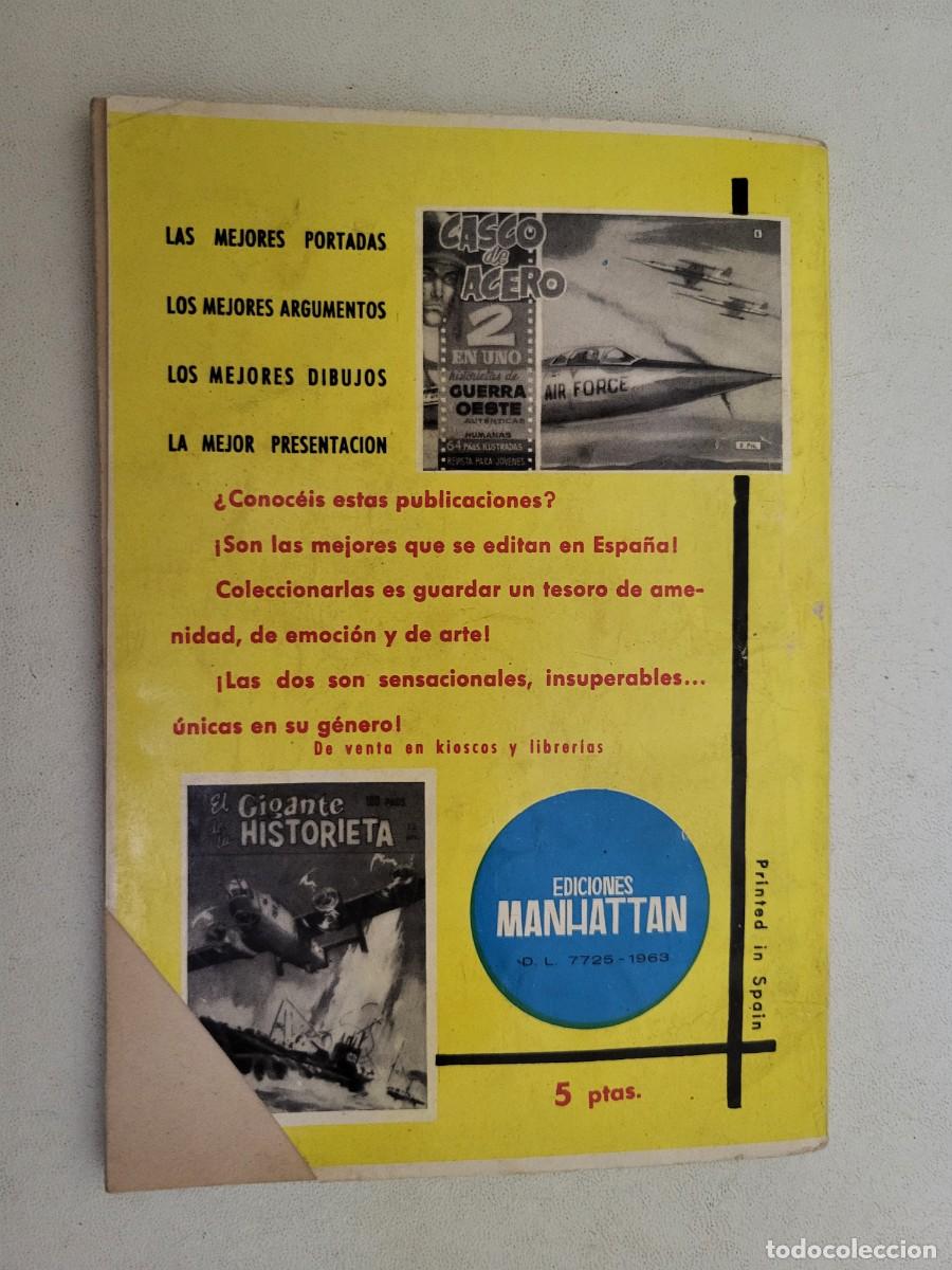 Tebeos: Casco de acero, N.&ordm; 10, Ediciones Manhattan. - Foto 2