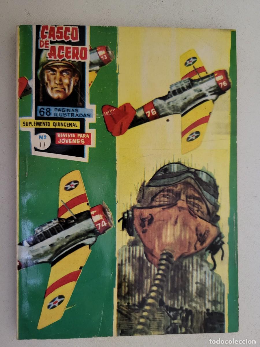 Tebeos: Casco de acero, N.&ordm; 11, Ediciones Manhattan. - Foto 1
