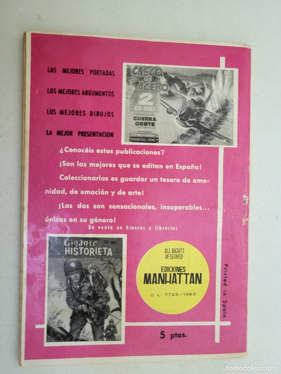 Tebeos: Casco de acero, N.&ordm; 12, Ediciones Manhattan. - Foto 2