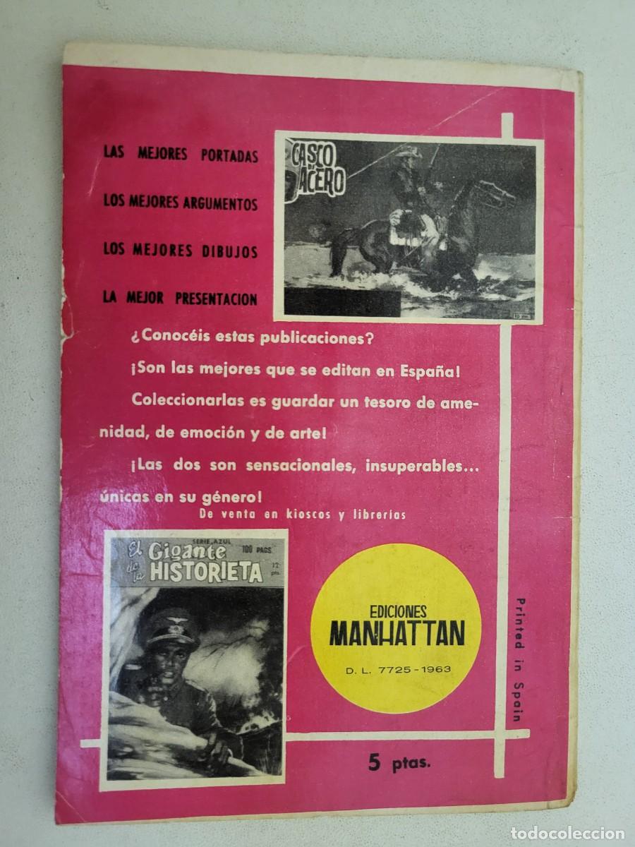 Tebeos: Casco de acero, N.&ordm; 13, Ediciones Manhattan. - Foto 2