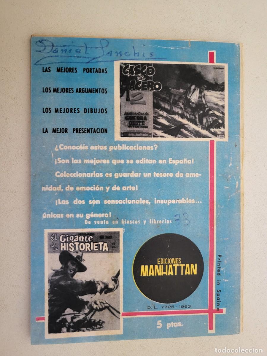 Tebeos: Casco de acero, N.&ordm; 16, Ediciones Manhattan. - Foto 2