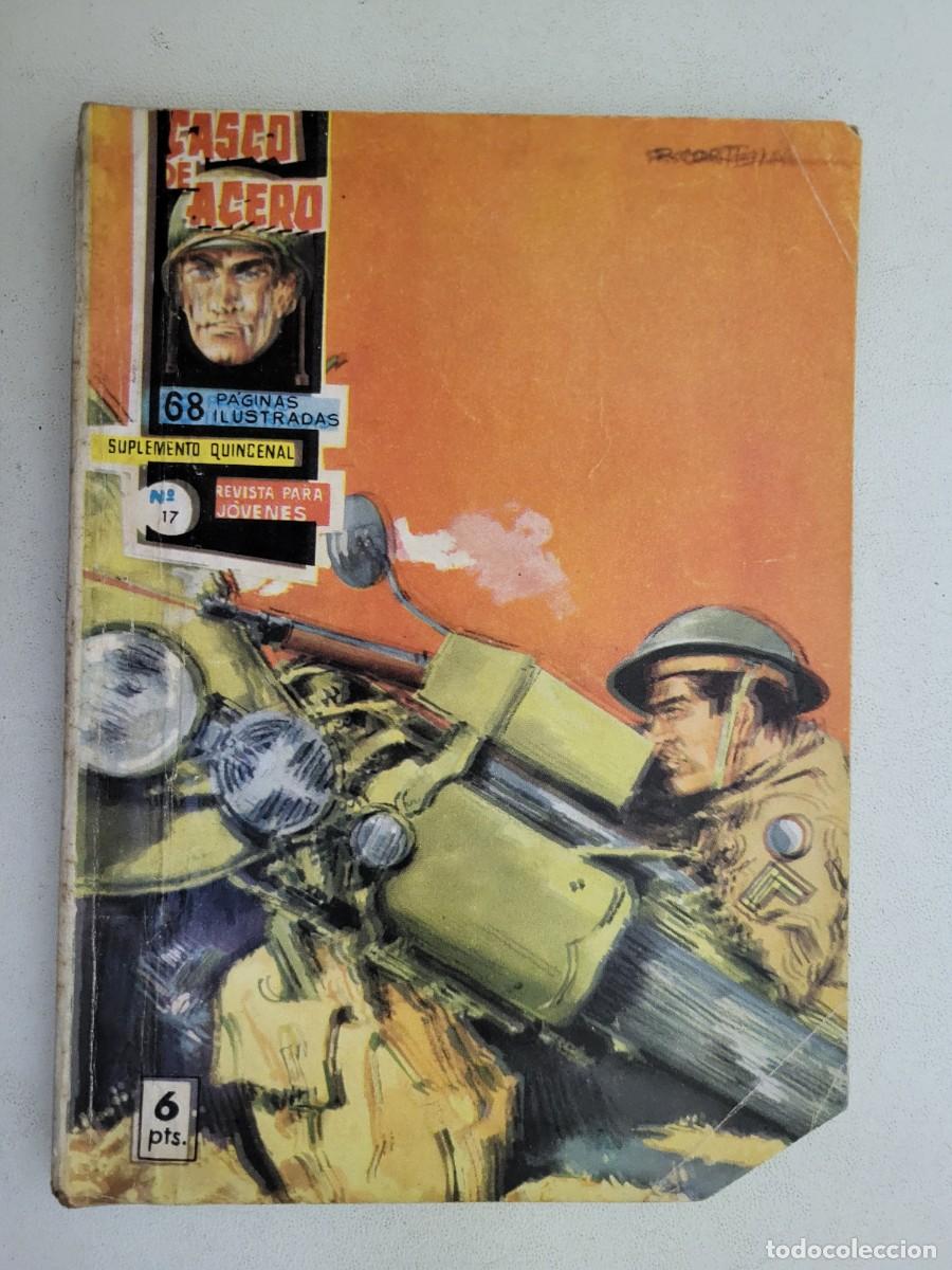 Tebeos: Casco de acero, N.&ordm; 17, Ediciones Manhattan. - Foto 1