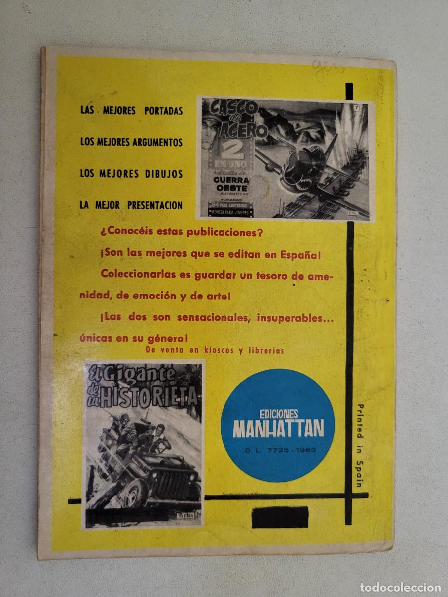 Tebeos: Casco de acero, N.&ordm; 18, Ediciones Manhattan. Ultimo de la colecci&oacute;n - Foto 2