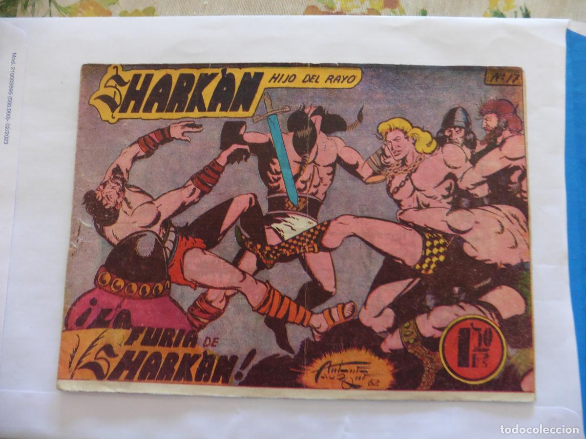 Tebeos: SHARKAN 17 CUADERNILLOS ORIGINAL - Foto 12
