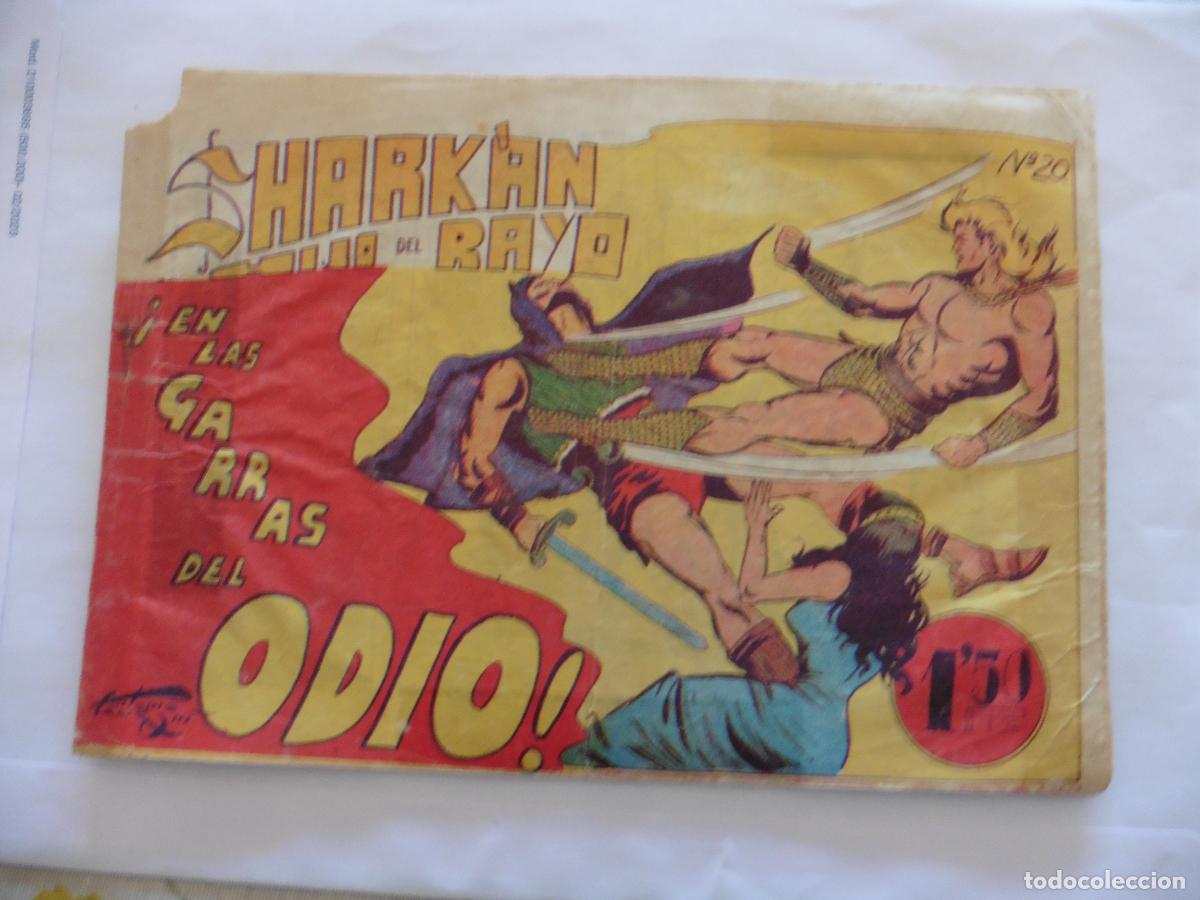 Tebeos: SHARKAN 17 CUADERNILLOS ORIGINAL - Foto 15