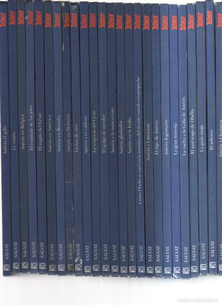 Tebeos: ASTERIX LA COLECCION LOTE DE 25 NUMEROS SALVAT - Foto 2