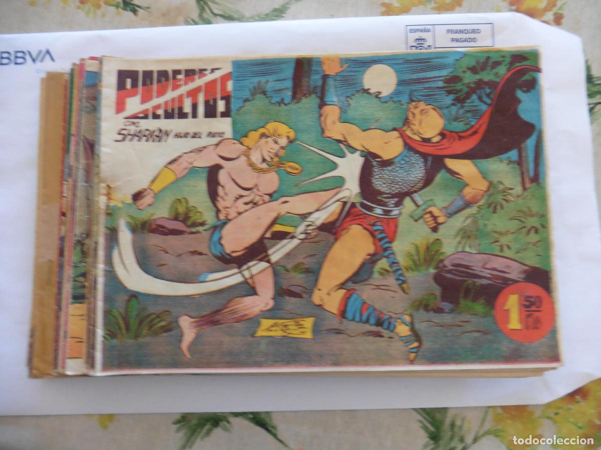 Tebeos: SHARKAN COMPLETA ACROPOLIS 32 CUADERNILLOS ORIGINAL - Foto 2