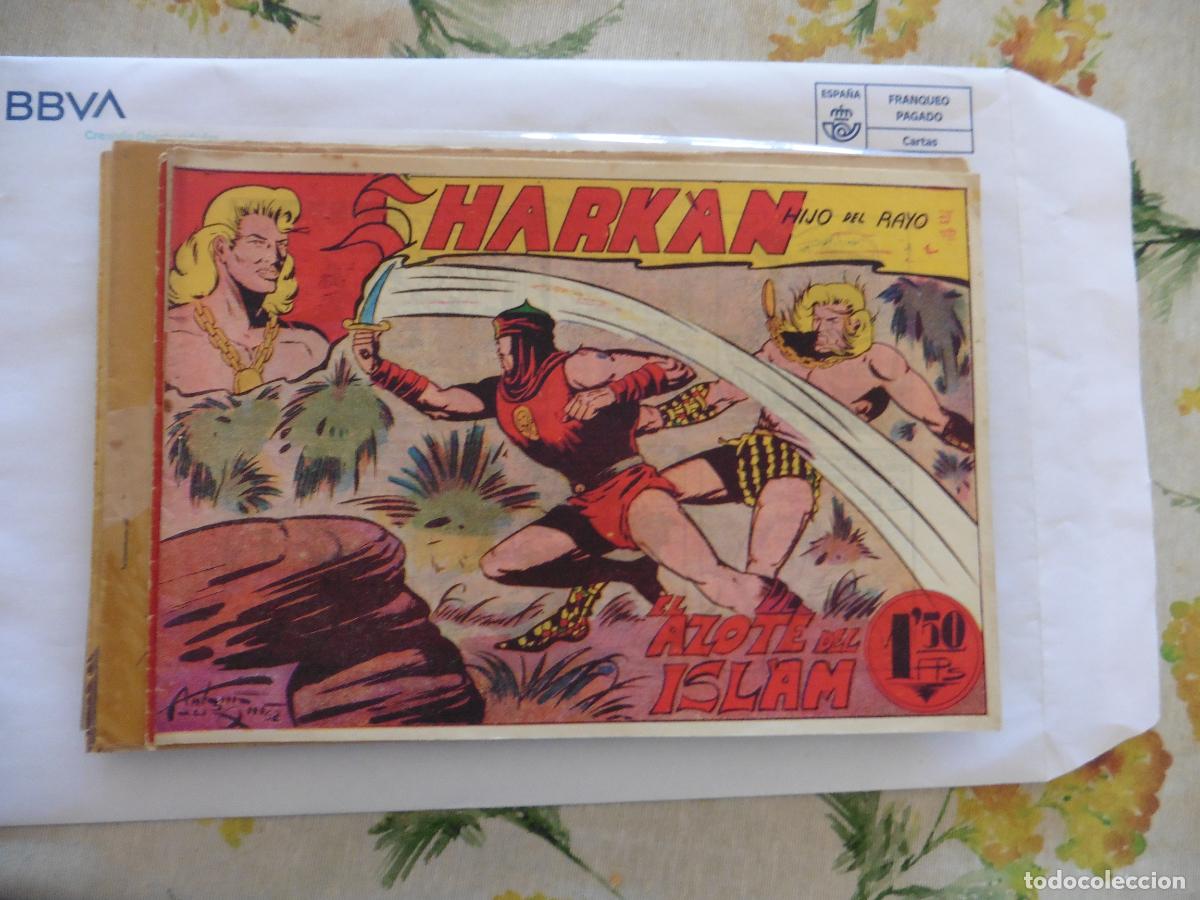 Tebeos: SHARKAN COMPLETA ACROPOLIS 32 CUADERNILLOS ORIGINAL - Foto 19