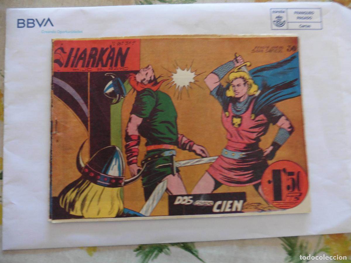Tebeos: SHARKAN COMPLETA ACROPOLIS 32 CUADERNILLOS ORIGINAL - Foto 30