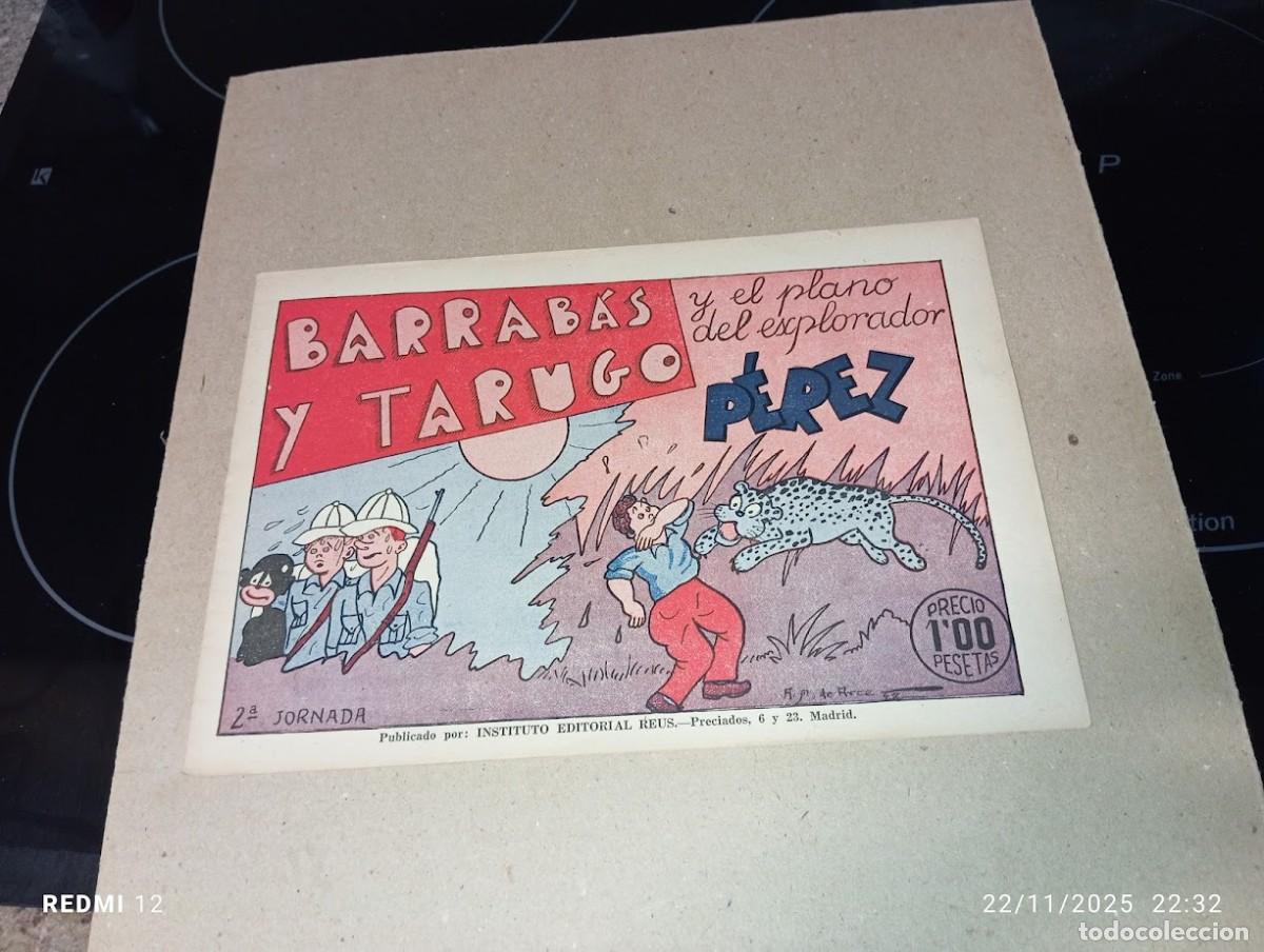 Tebeos: BARRABAS Y TARUGO / Y EL PLANO DEL EXPLORADOR PEREZ - Foto 1