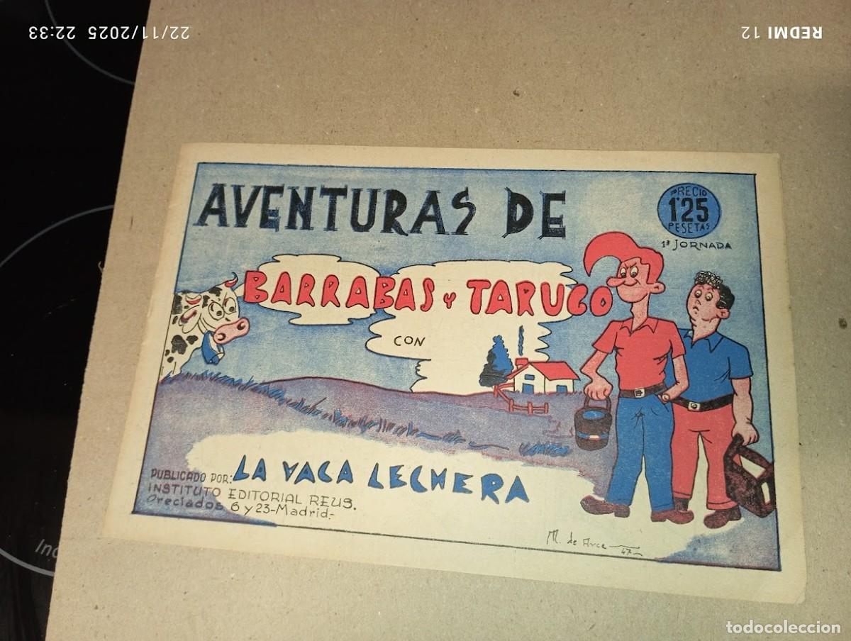 Tebeos: AVENTURAS DE BARRABAS Y TARUGO / VACA LECHERA - Foto 1
