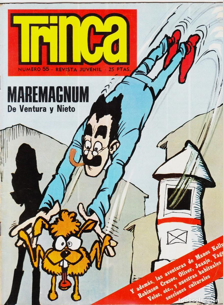 Tebeos: TRINCA n&ordm; 55. Editorial Doncel, a&ntilde;os 70. - Foto 1