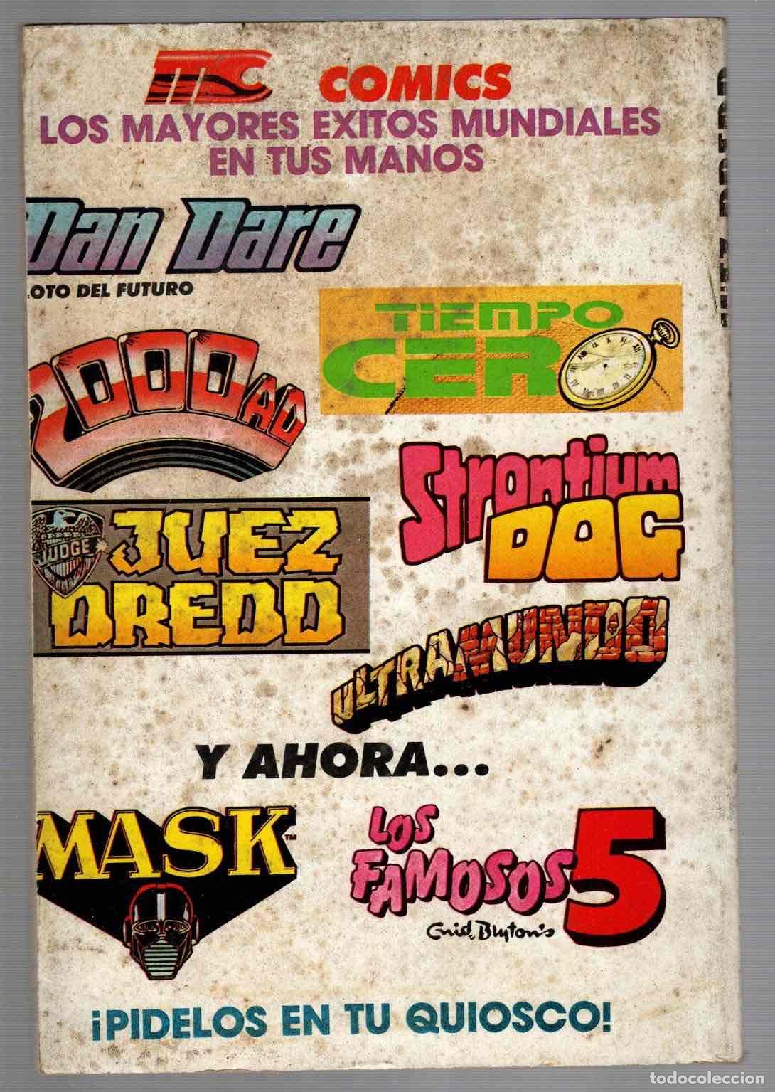 Tebeos: JUEZ DREDD N&ordm; 13 AL 16 EN UN TOMO. M.C. EDICIONES RETAPADO - Foto 3