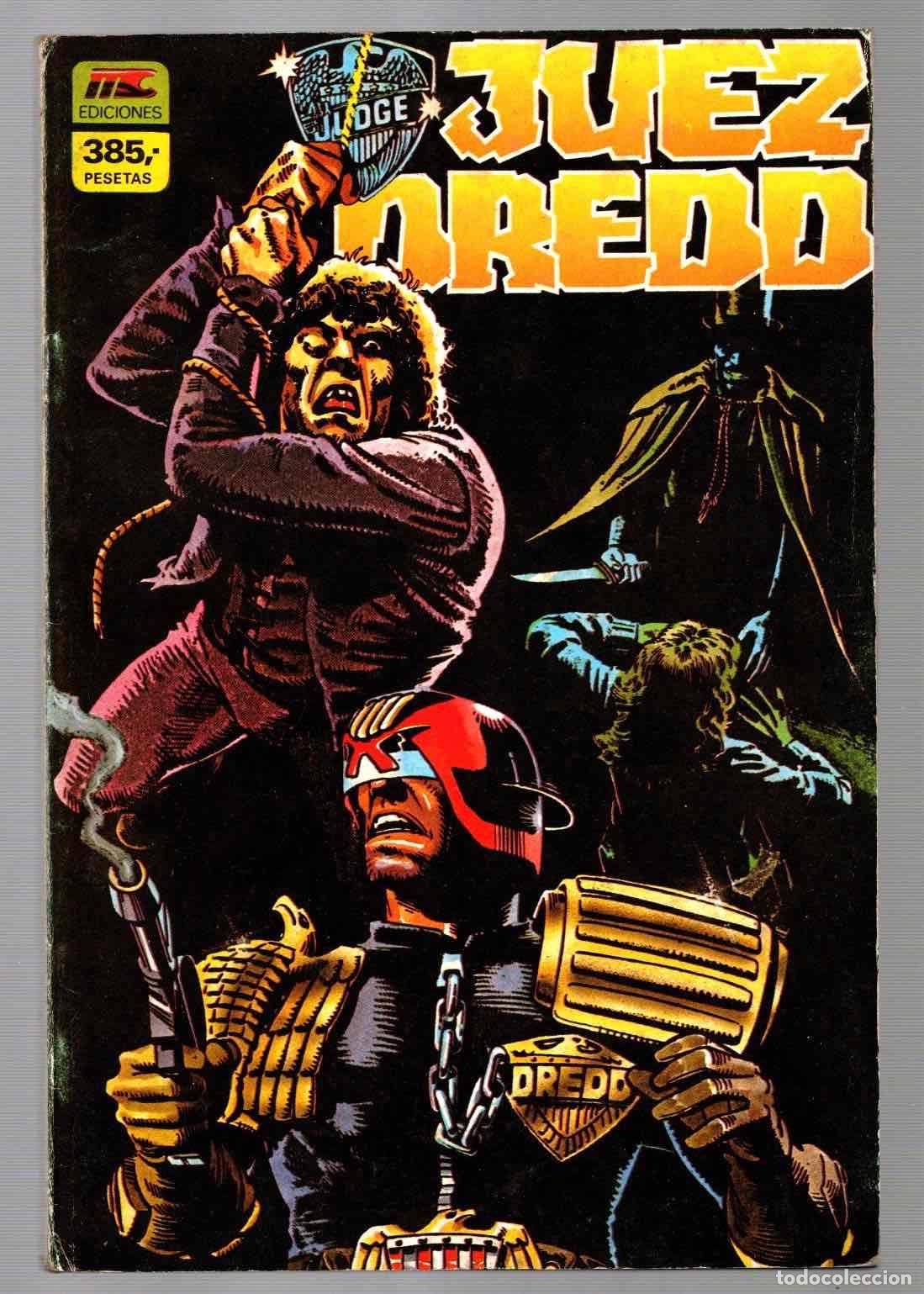 Tebeos: JUEZ DREDD N&ordm; 13 AL 16 EN UN TOMO. M.C. EDICIONES RETAPADO - Foto 1
