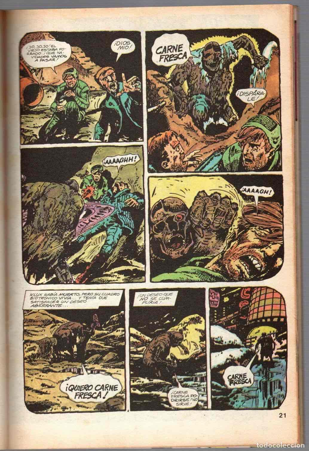 Tebeos: JUDGE DREDD N&ordm; 5 AL 8. M.C. EDICIONES, RETAPADO - Foto 2