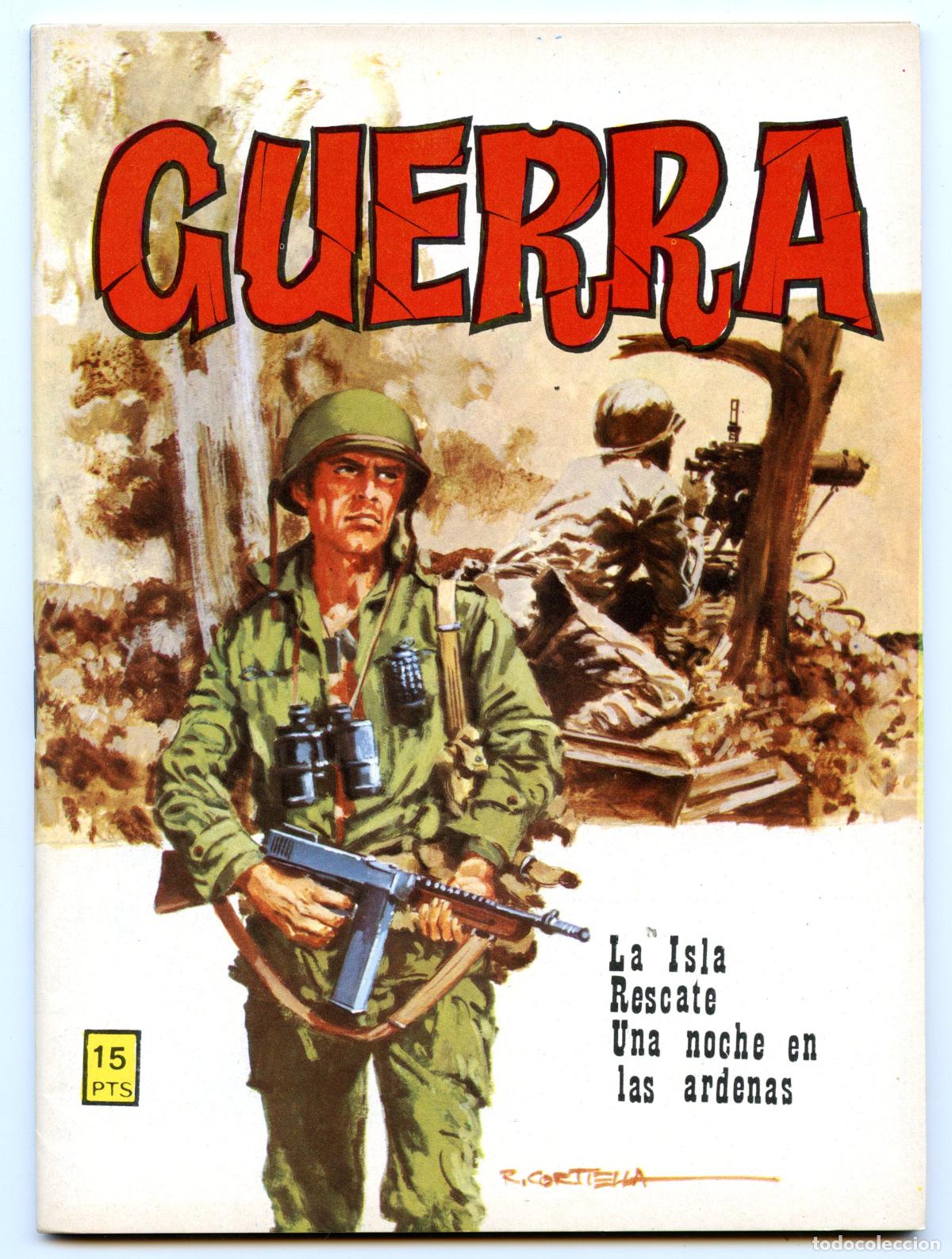 Tebeos: GUERRA, n.3 LA ISLA RESCATE (VILMAR, 1979) - Foto 1