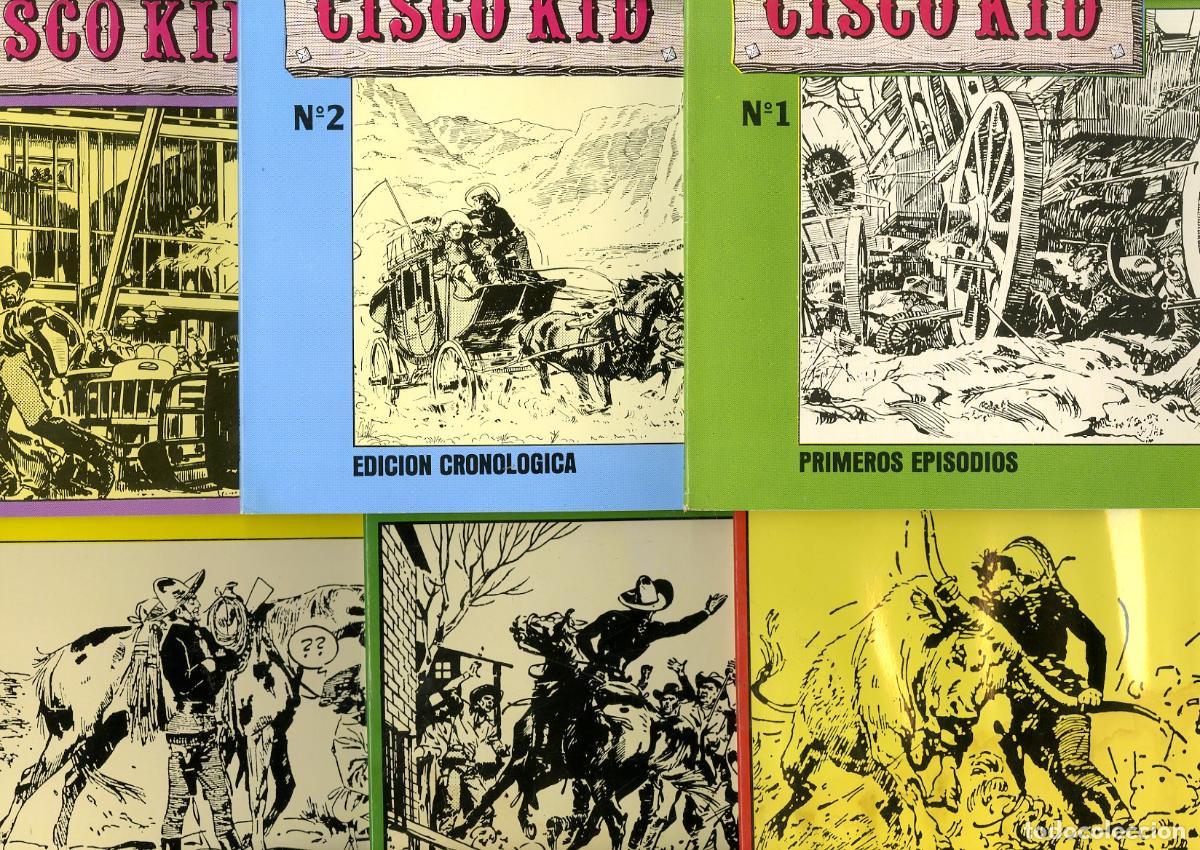 Tebeos: Cisco Kid / Completo / Ediciones Eseuve / Art Comics / Heroes de Siempre / 1989 - Foto 1