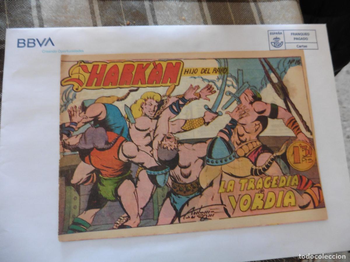 Tebeos: SHARKAN 17 CUADERNILLOS ORIGINAL - Foto 19