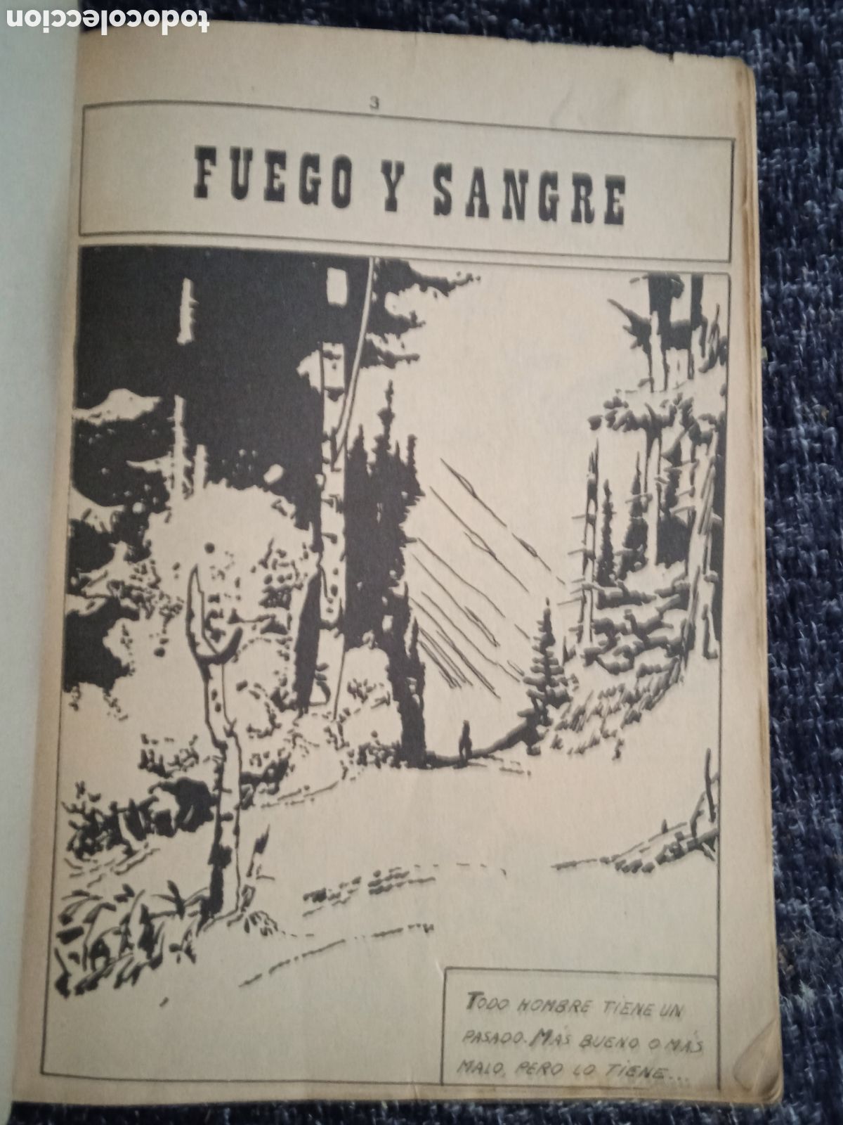 Tebeos: OESTE EXTRA - FUEGO Y SANGRE -ED. EDITORIAL PRESIDENTE - Foto 2