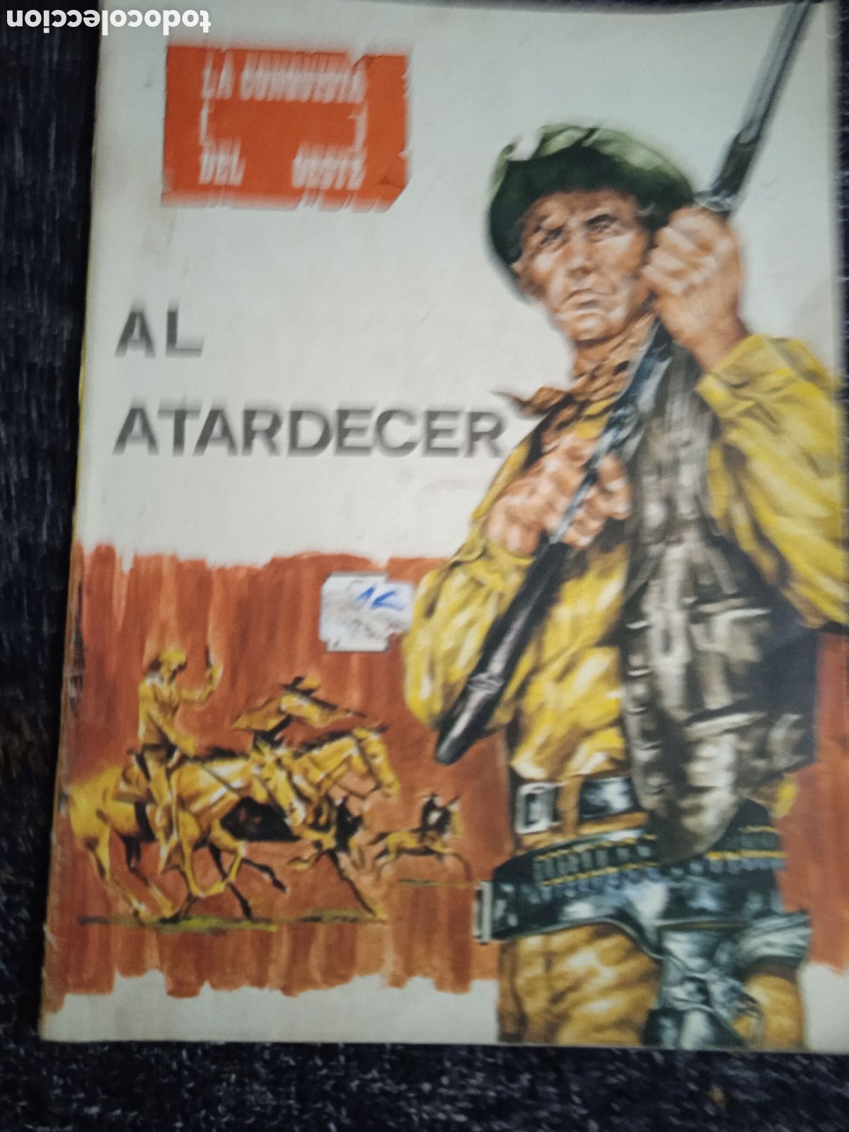 Tebeos: LA CONQUISTA DEL OESTE - AL ATARDECER - Foto 1