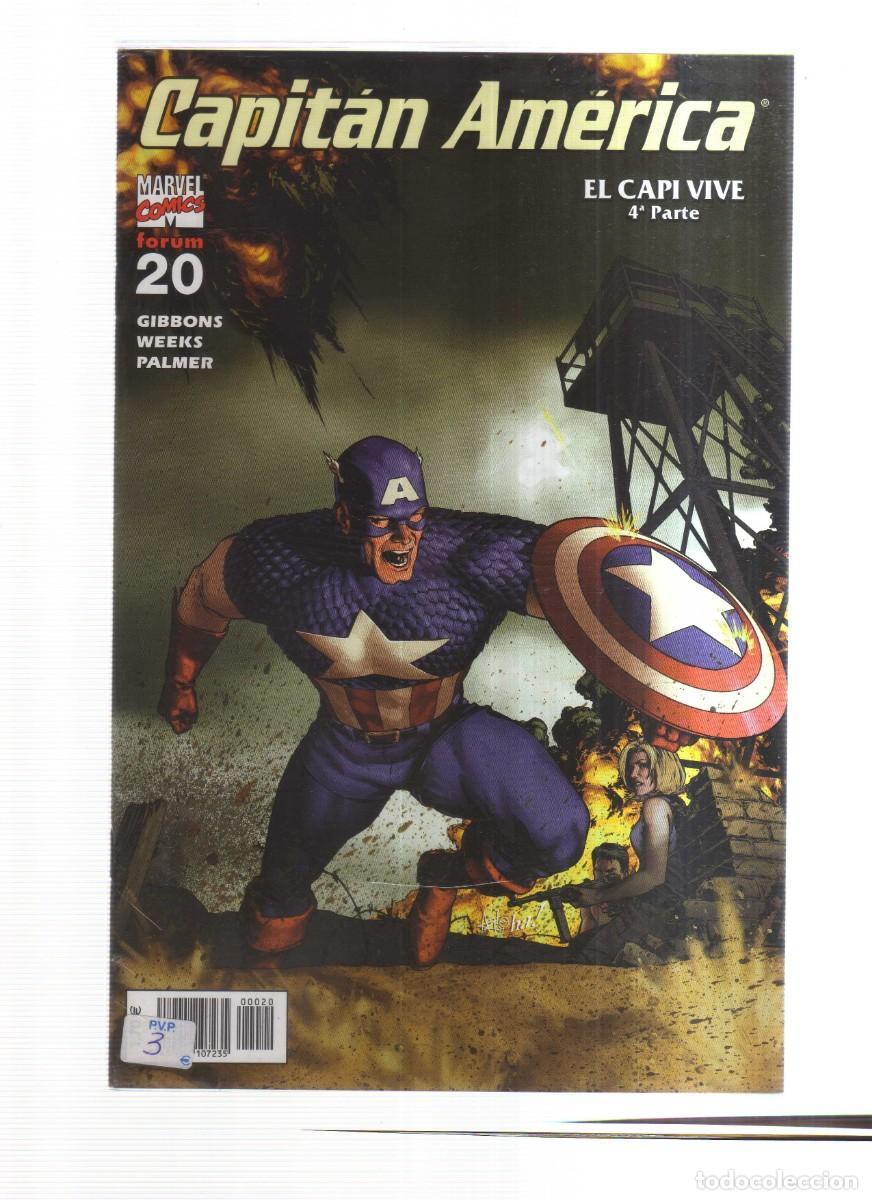 Tebeos: CAPITAN AMERICA N,20 FORUM EL CAPI VIVE 4,PARTE - Foto 1