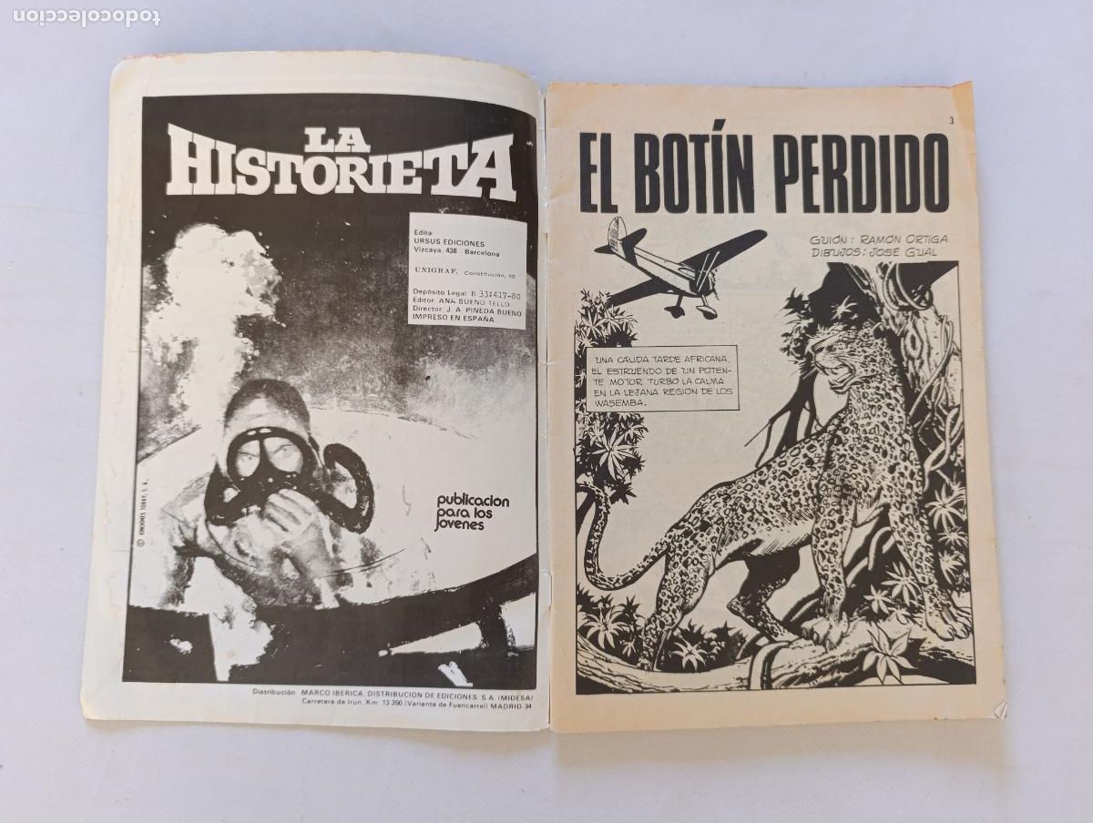 Tebeos: LA HISTORIETA N&ordm; 4 - EL BOTIN PERDIDO - URSUS (CI) - Foto 4