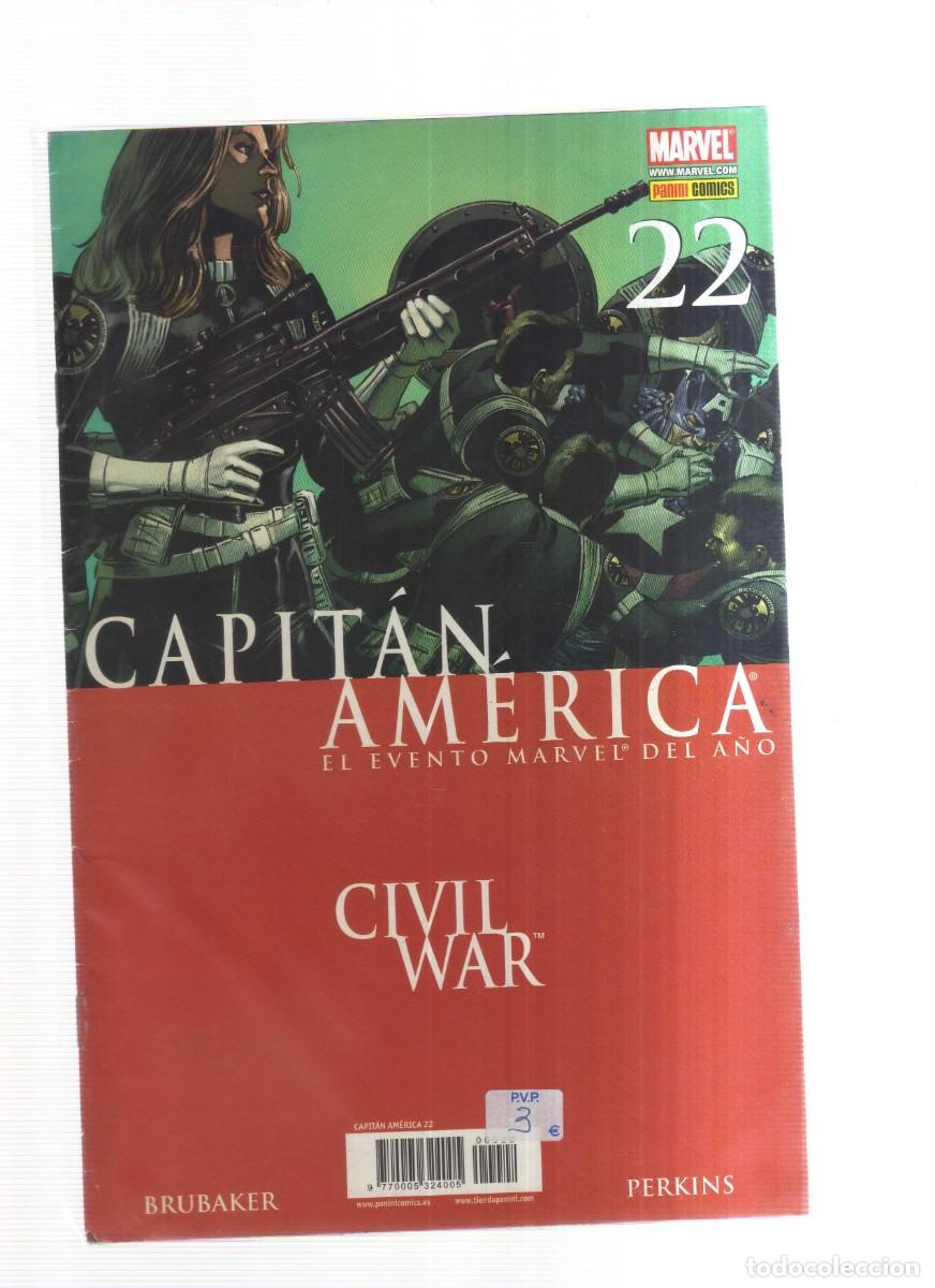 Tebeos: CAPITAN AMERICA EL EVENTO MARVEL DEL A&Ntilde;O N,22 - Foto 1