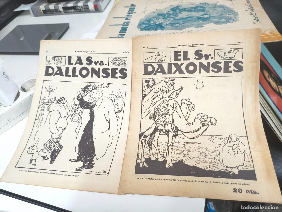 Tebeos: El Sr Daixonses y La Sra Dallonses. N&uacute;m. 1. FACS&Iacute;MIL. - Foto 1