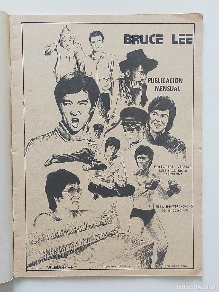 Tebeos: BRUCE LEE N&ordm; 17: LA MASCARA DE LA MUERTE - Editorial Vilmar 1983. - Foto 2
