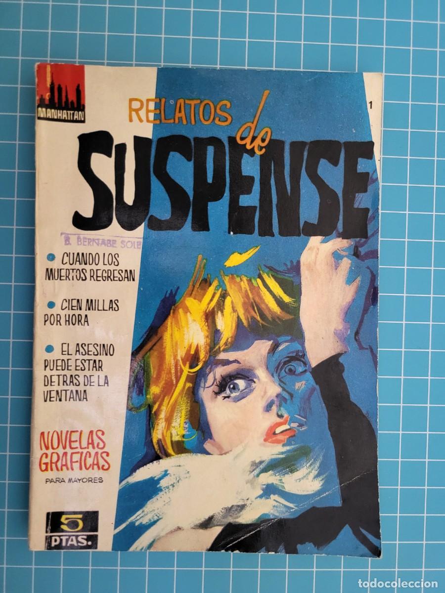 Tebeos: Relatos de suspense, N&ordm; 1. Colecci&oacute;n Manhattan. - Foto 1