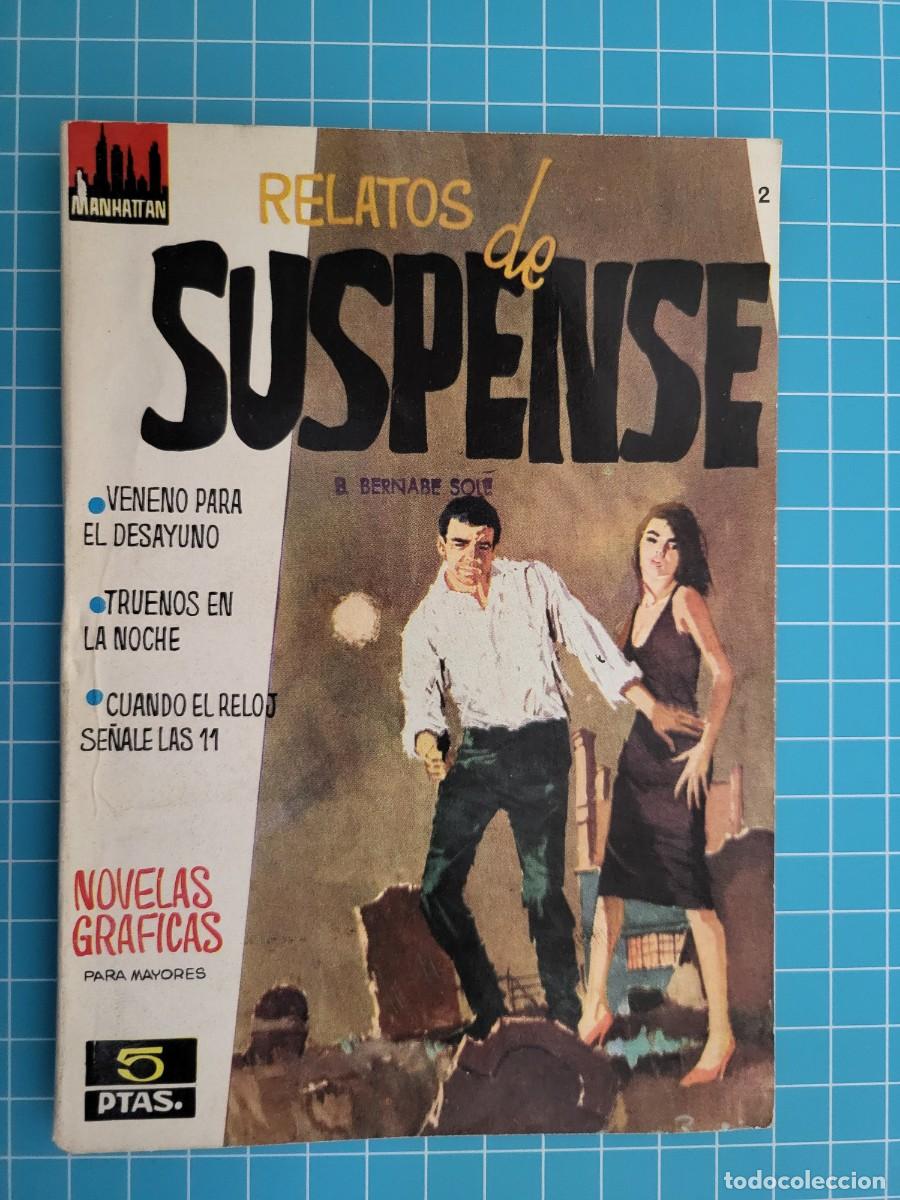 Tebeos: Relatos de suspense, N&ordm; 2. Colecci&oacute;n Manhattan. - Foto 1