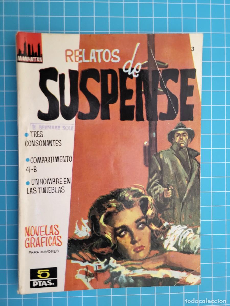 Tebeos: Relatos de suspense, N&ordm; 3. Colecci&oacute;n Manhattan. - Foto 1