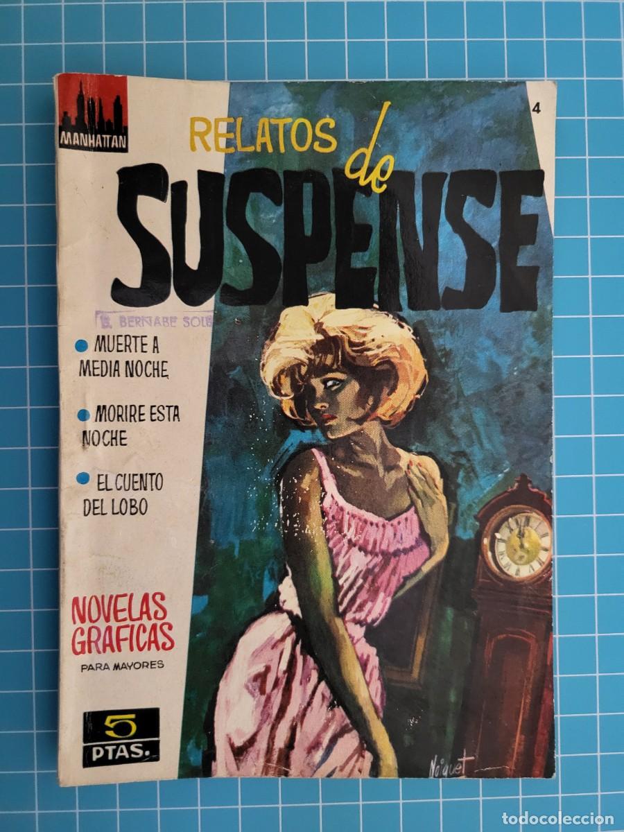 Tebeos: Relatos de suspense, N&ordm; 4. Colecci&oacute;n Manhattan. - Foto 1
