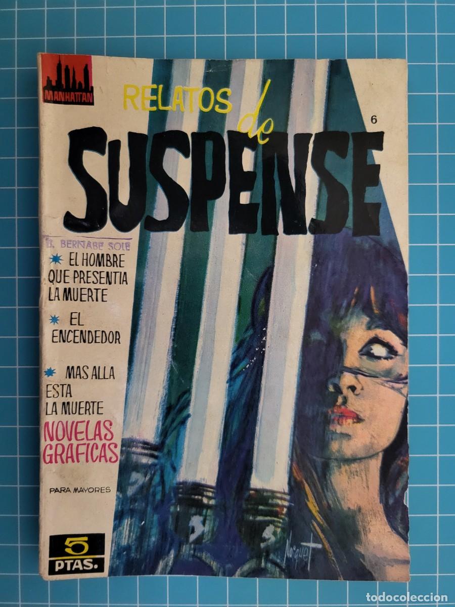 Tebeos: Relatos de suspense, N&ordm; 6. Colecci&oacute;n Manhattan. - Foto 1