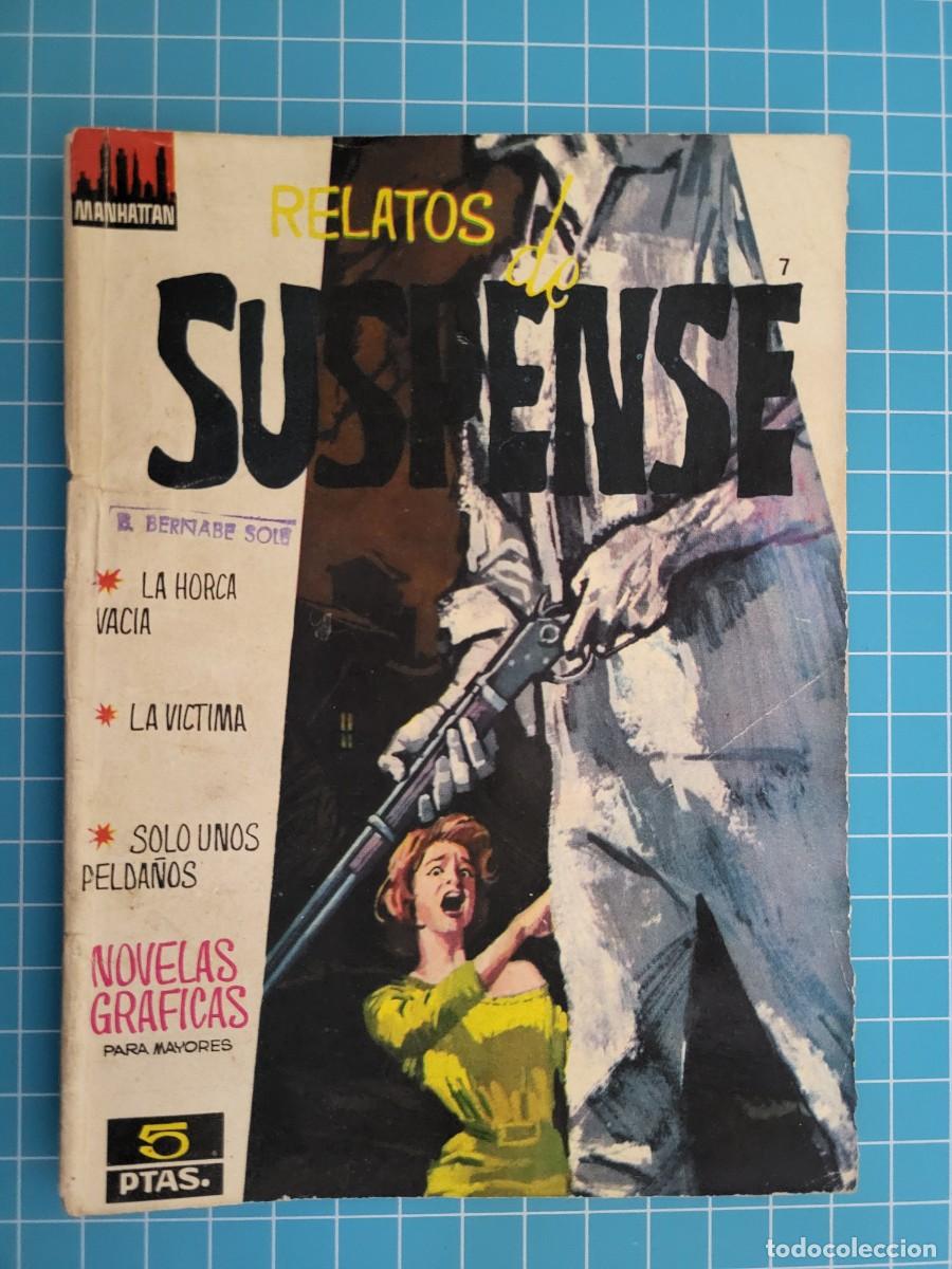 Tebeos: Relatos de suspense, N&ordm; 7. Colecci&oacute;n Manhattan. - Foto 1