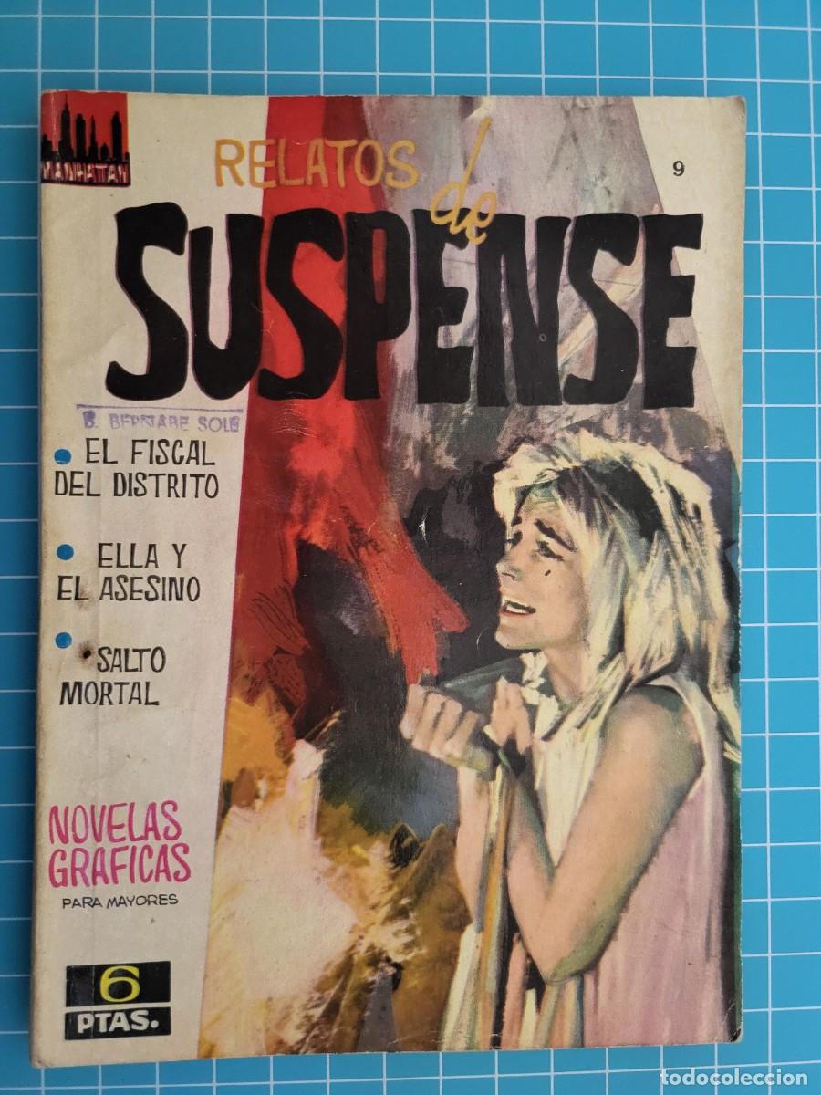 Tebeos: Relatos de suspense, N&ordm; 9. Colecci&oacute;n Manhattan. - Foto 1