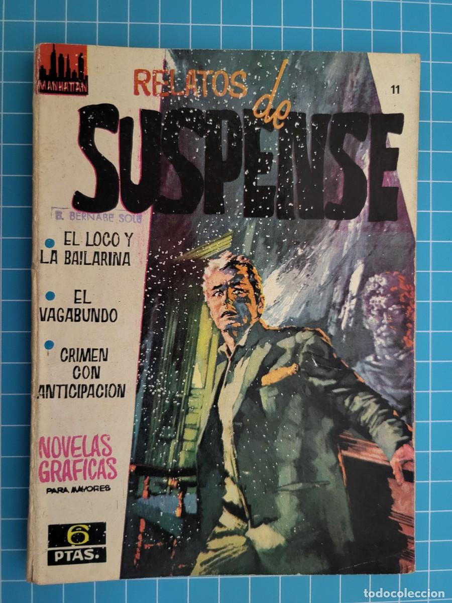 Tebeos: Relatos de suspense, N&ordm; 11. Colecci&oacute;n Manhattan. - Foto 1