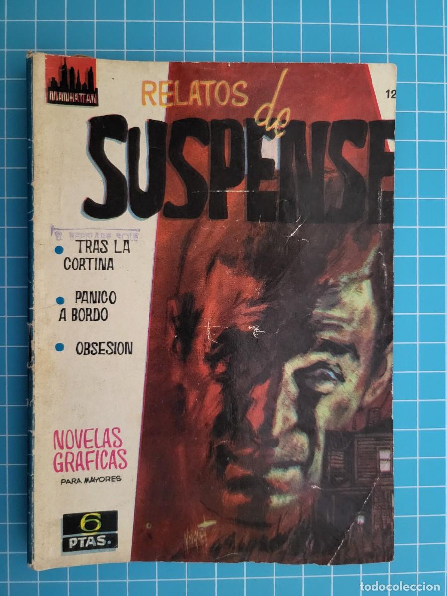 Tebeos: Relatos de suspense, N&ordm; 12. Colecci&oacute;n Manhattan. - Foto 1