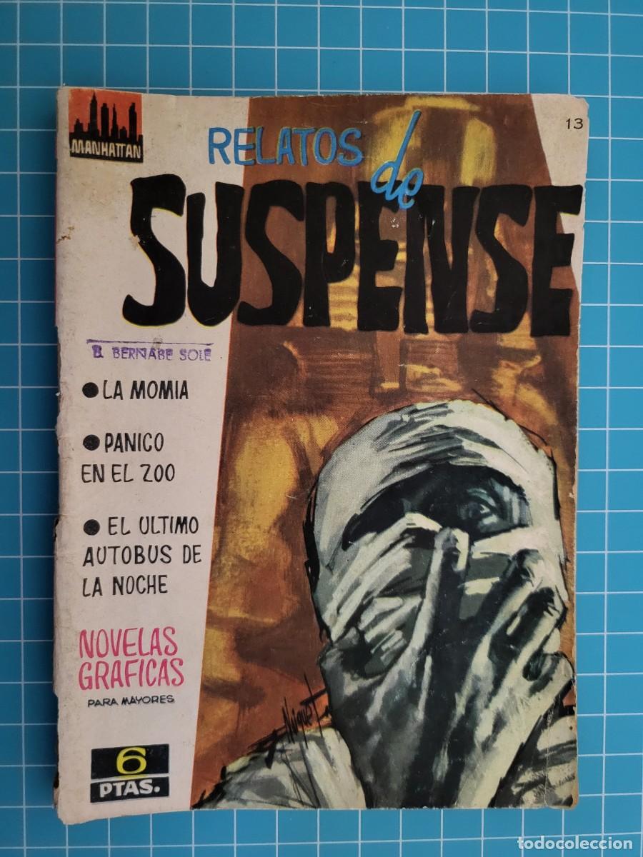 Tebeos: Relatos de suspense, N&ordm; 13. Colecci&oacute;n Manhattan. - Foto 1